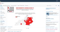 Desktop Screenshot of intranet.kedc.org
