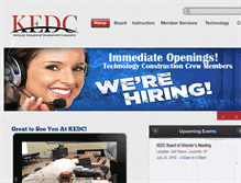 Tablet Screenshot of kedc.org